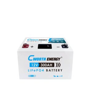 Cworth 12V 150Ah LiFePO₄ Battery - CE‑GCL‑12300